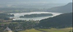 Archiv Foto Webcam Faakersee südlich von Villach 07:00