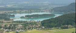 Archiv Foto Webcam Faakersee südlich von Villach 11:00