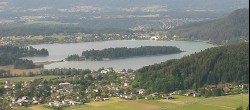 Archiv Foto Webcam Faakersee südlich von Villach 17:00