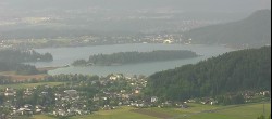 Archiv Foto Webcam Faakersee südlich von Villach 19:00