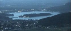 Archived image Webcam Lake Faaker See (Carinthia) 23:00