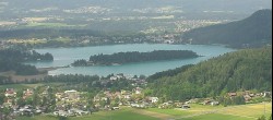 Archiv Foto Webcam Faakersee südlich von Villach 15:00