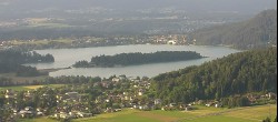 Archiv Foto Webcam Faakersee südlich von Villach 19:00