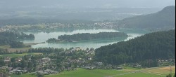 Archiv Foto Webcam Faakersee südlich von Villach 09:00