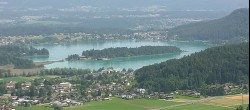 Archiv Foto Webcam Faakersee südlich von Villach 11:00
