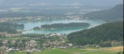 Archiv Foto Webcam Faakersee südlich von Villach 13:00