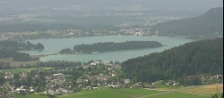 Archiv Foto Webcam Faakersee südlich von Villach 17:00