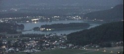 Archiv Foto Webcam Faakersee südlich von Villach 21:00