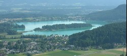 Archiv Foto Webcam Faakersee südlich von Villach 09:00