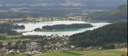 Archiv Foto Webcam Faakersee südlich von Villach 11:00