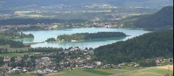 Archiv Foto Webcam Faakersee südlich von Villach 13:00
