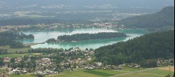 Archiv Foto Webcam Faakersee südlich von Villach 11:00