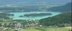Archiv Foto Webcam Faakersee südlich von Villach 13:00