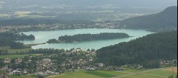 Archiv Foto Webcam Faakersee südlich von Villach 09:00