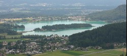 Archiv Foto Webcam Faakersee südlich von Villach 11:00