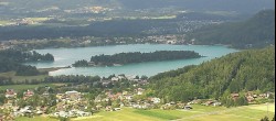 Archiv Foto Webcam Faakersee südlich von Villach 15:00