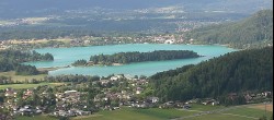 Archiv Foto Webcam Faakersee südlich von Villach 17:00