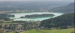 Archiv Foto Webcam Faakersee südlich von Villach 09:00