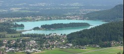 Archiv Foto Webcam Faakersee südlich von Villach 11:00