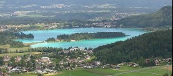 Archiv Foto Webcam Faakersee südlich von Villach 13:00