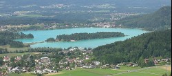 Archiv Foto Webcam Faakersee südlich von Villach 15:00