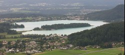 Archiv Foto Webcam Faakersee südlich von Villach 17:00