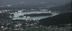 Archiv Foto Webcam Faakersee südlich von Villach 23:00