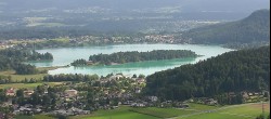 Archiv Foto Webcam Faakersee südlich von Villach 09:00