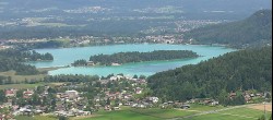 Archiv Foto Webcam Faakersee südlich von Villach 13:00