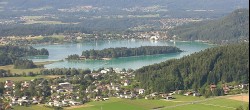 Archived image Webcam Lake Faaker See (Carinthia) 17:00
