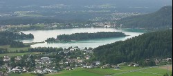 Archived image Webcam Lake Faaker See (Carinthia) 19:00