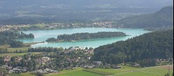 Archiv Foto Webcam Faakersee südlich von Villach 09:00