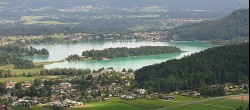 Archiv Foto Webcam Faakersee südlich von Villach 11:00