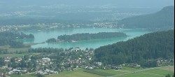 Archiv Foto Webcam Faakersee südlich von Villach 11:00