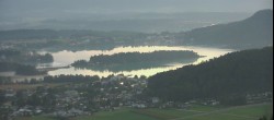 Archiv Foto Webcam Faakersee südlich von Villach 03:00