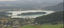 Archiv Foto Webcam Faakersee südlich von Villach 09:00