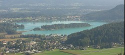 Archiv Foto Webcam Faakersee südlich von Villach 09:00