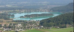 Archiv Foto Webcam Faakersee südlich von Villach 11:00