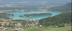 Archiv Foto Webcam Faakersee südlich von Villach 13:00