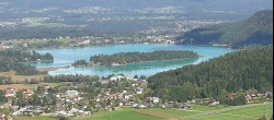 Archiv Foto Webcam Faakersee südlich von Villach 13:00