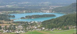 Archiv Foto Webcam Faakersee südlich von Villach 15:00