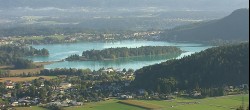 Archiv Foto Webcam Faakersee südlich von Villach 08:00