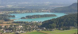 Archiv Foto Webcam Faakersee südlich von Villach 09:00