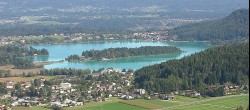 Archiv Foto Webcam Faakersee südlich von Villach 11:00