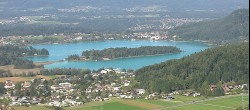 Archiv Foto Webcam Faakersee südlich von Villach 15:00