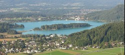 Archiv Foto Webcam Faakersee südlich von Villach 17:00
