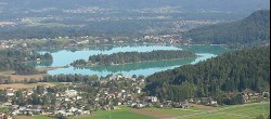 Archiv Foto Webcam Faakersee südlich von Villach 11:00