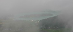 Archiv Foto Webcam Faakersee südlich von Villach 09:00
