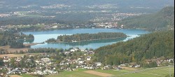 Archiv Foto Webcam Faakersee südlich von Villach 15:00