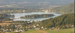 Archiv Foto Webcam Faakersee südlich von Villach 17:00